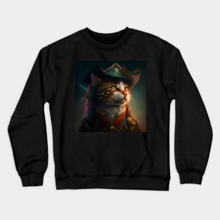 Pirate Cat Crewneck Sweatshirt